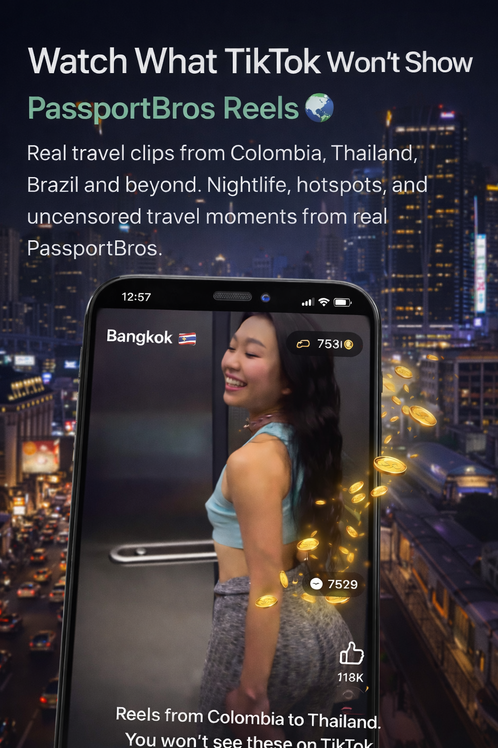 Watch What TikTok Won't Show PassportBros Reels preview